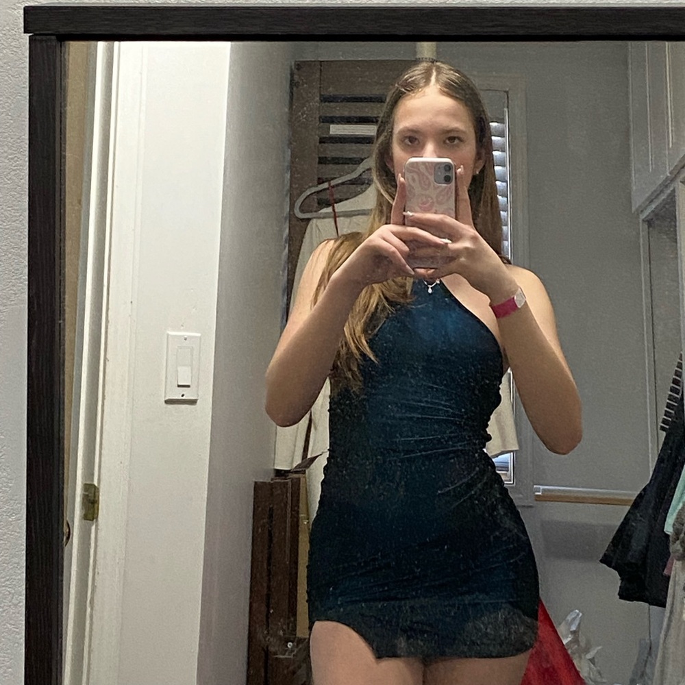 cute short halter dress
